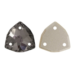 Black Diamond Trilliant Shape High Quality Glass Sew-on Rhinestones WholesaleRhinestone