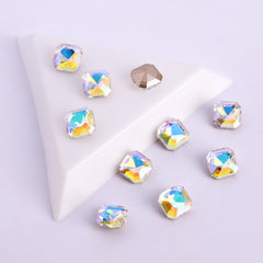 Paradise Shine Square Octagon Shape Pointed Back Fancy Rhinestones WholesaleRhinestone