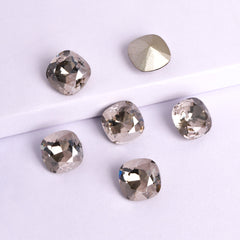 Satin Cushion Square Shape High Quality Glass Pointed Back Fancy Rhinestones WholesaleRhinestone