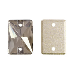 Satin Rectangle Shape High Quality Glass Sew-on Rhinestones WholesaleRhinestone