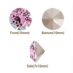 Vitrail Light XIRIUS Chaton Shape High Quality Glass Pointed Back Fancy Rhinestones WholesaleRhinestone