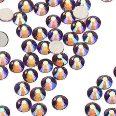 Light Amethyst AB Glass FlatBack Rhinestones In Bulk WholesaleRhinestone