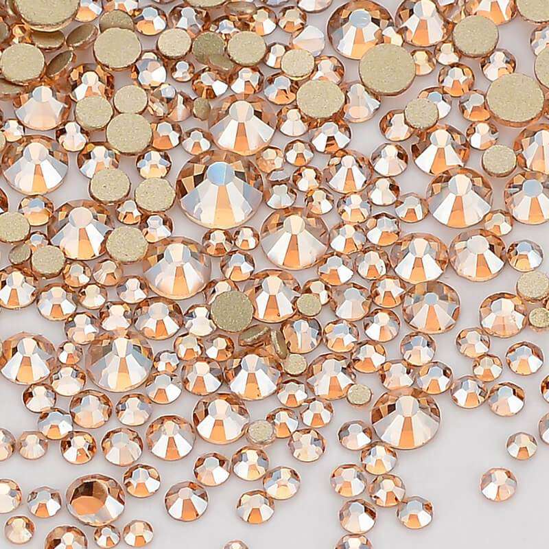  Choupee Golden Shadow Flat Back Crystal Rhinestones SS20,  Golden Shadow Rhinestones Glue Fix Glass Nail Rhinestones for Nail Art and  Craft Decorations, Clothes, Shoes : Beauty & Personal Care